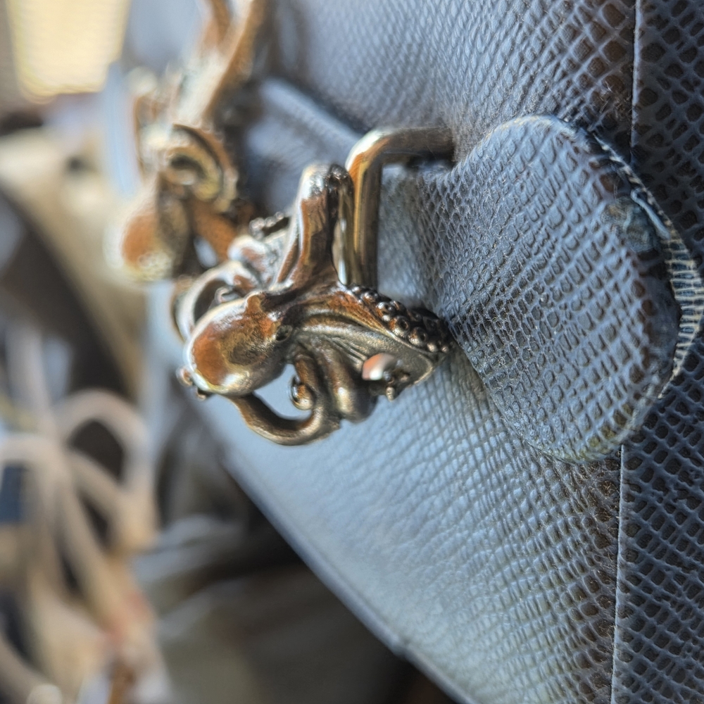 Silver Octopus Ring - image 5